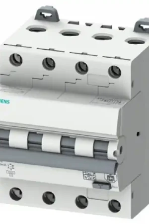 Spedizione Espresso Magneto termico differenziale Siemens RCBO 4 poli 25 A 30 mA Type A Curva C 6 kA - 5SU13467FP25