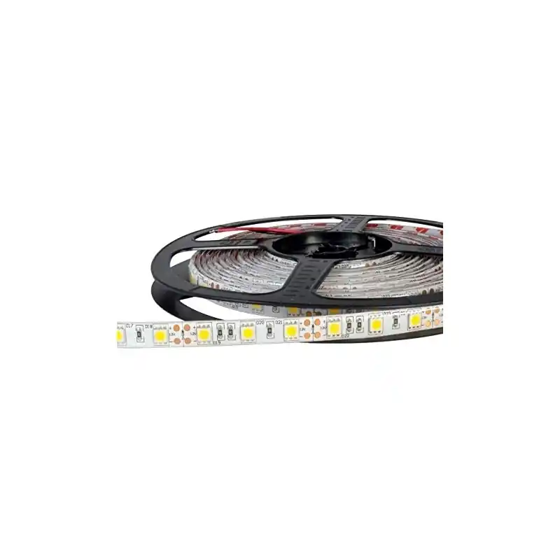 strip striscia led smd 5050 72w 12V ip65 luce calda 3000°k stagna 021 Compra Online