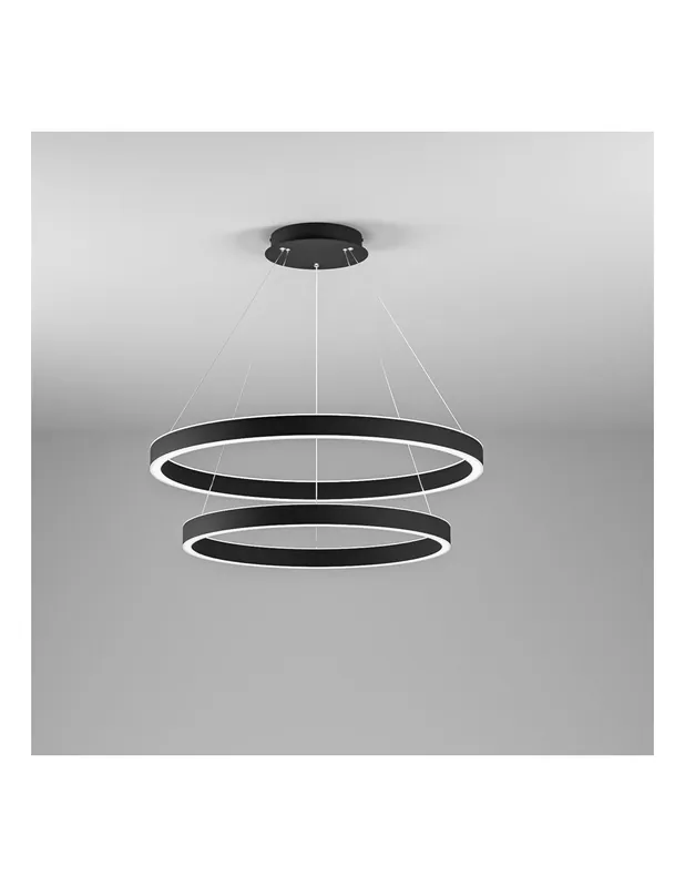 Più Venduto Gea Luce Criseide S/2G Nero lampada a sospensione