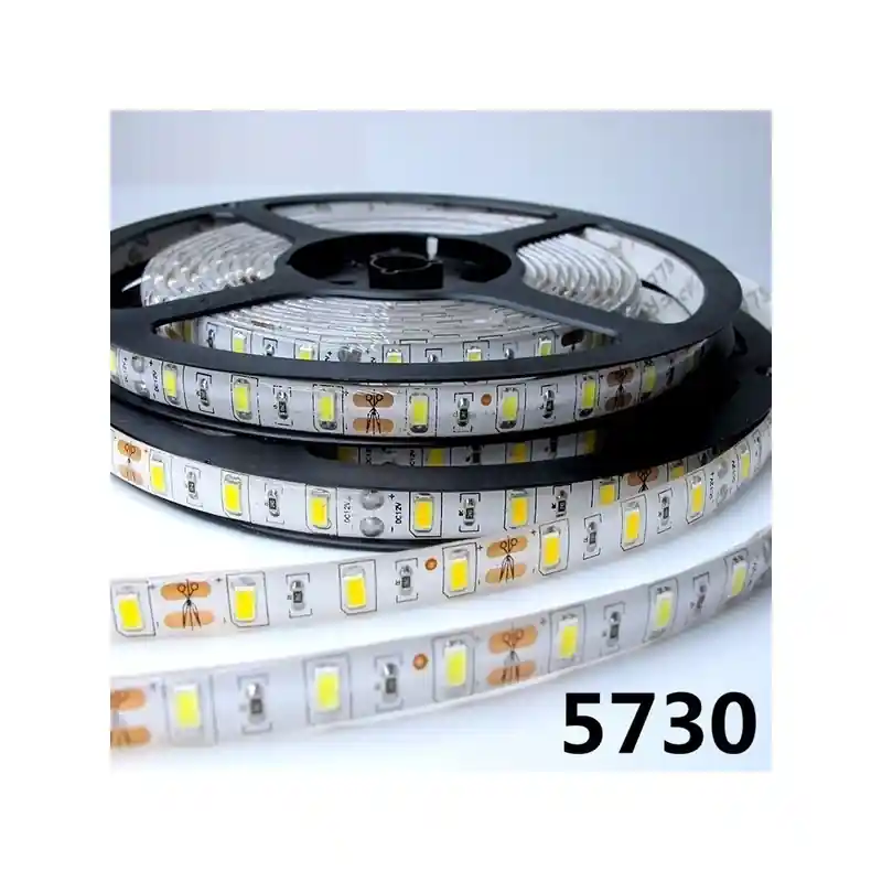 Promozione strip striscia led 12v ip68 90 w smd5730 luce calda 3000°k 5 metri 014