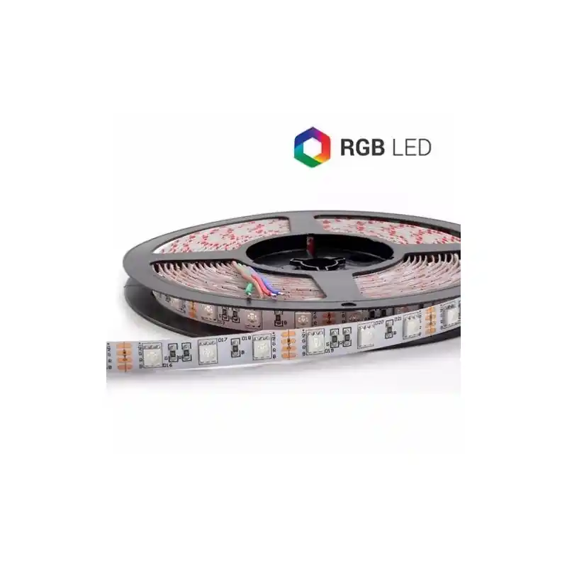 Must-Have strip striscia led 12v ip65 72w smd5050 rgb 5 metri 019