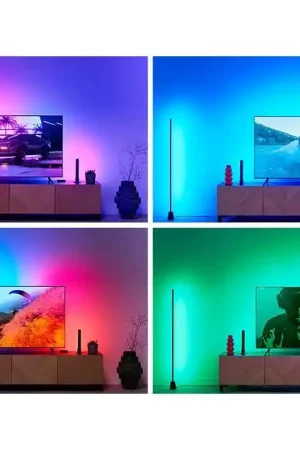 Spedito Oggi WiZ HDMI Sync Box con retroilluminazione TV – Kit per TV 75″–85″