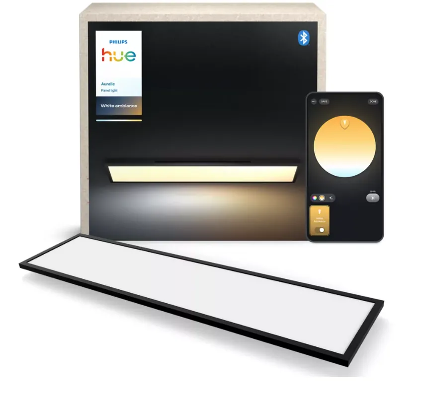 Pannello LED Smart Philips Hue Aurelle 120 cm White Ambiance - 32903400 Pagamento Sicuro