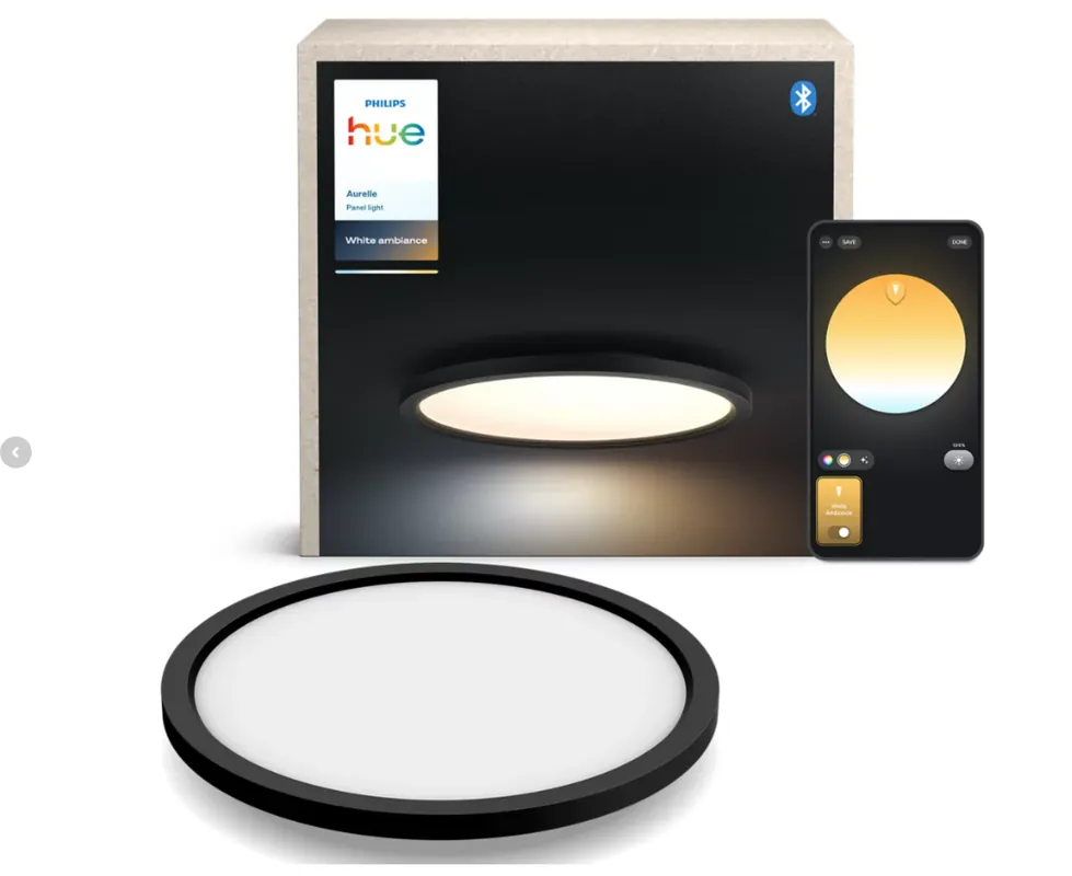 Prezzo Scontato Pannello LED Smart Philips Hue Aurelle Rotondo Ø39,5 cm White Ambiance - 32907200