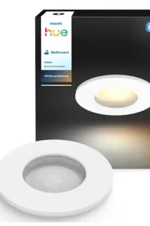 Affare Faretto LED Smart Philips Hue Adore da Incasso Bianco White Ambiance IP44 - 307296200