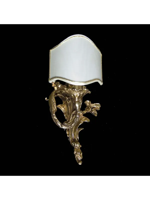 Applique classico in ottone oro a 1 luce BGA 1557-a1 Scelto Dai Clienti