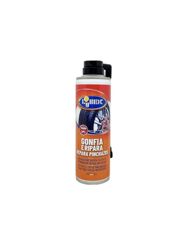 Gonfia e Ripara Lubex 300ml Riparazione Immediata Pneumatici Auto e Moto - 37428 Compra Adesso