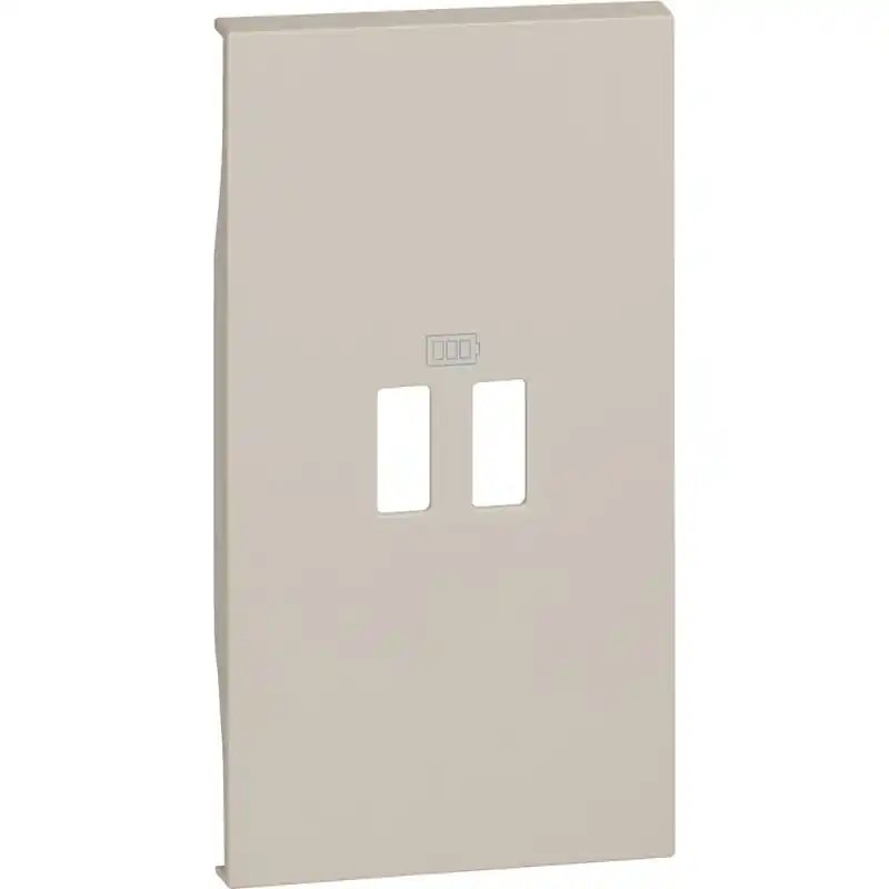 bticino living now cover sabbia per prese usb a due ingressi bticino km12c Professionale