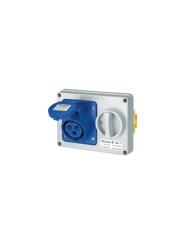 Offerta Speciale Presa elettrica interbloccata incasso cee blu 16a ip44 elettrocanali