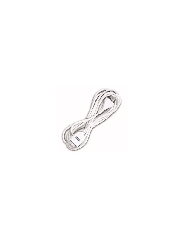 Prolunga elettrica 5mt 3x1 bianco spina 16a presa biv 00635sb Super Prezzo