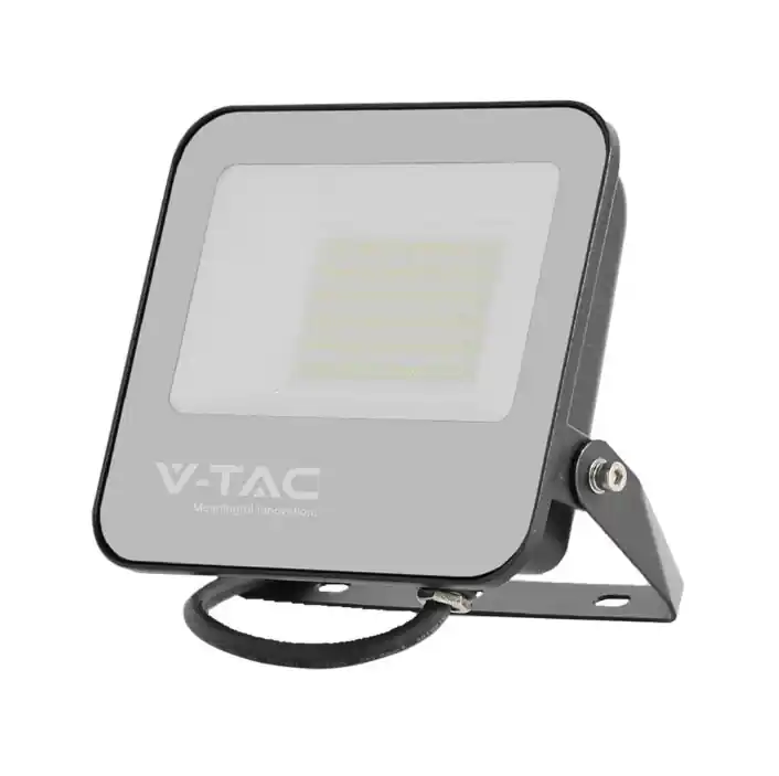 Faro LED 50W 4000K 8000lm V-Tac Nero 23694 Illuminazione Esterni Di Tendenza