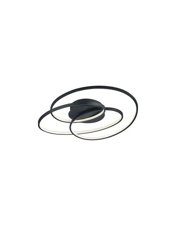 Di Tendenza Plafoniera moderna a led design nero TR062
