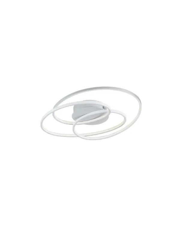 Plafoniera moderna a led design bianco TR063 Non Perdere