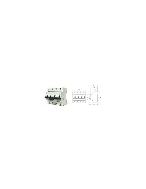 Direttamente Dal Produttore Interruttore magnetotermico 80a 10ka 6m aeg