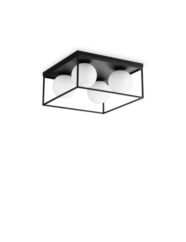 Super Prezzo Ideal Lux Lingotto PL4 lampada da soffitto per soggiorno