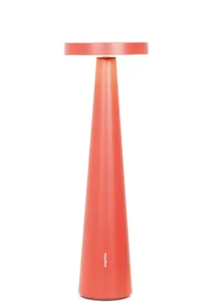 Lampada Zafferano Angelina da Tavolo rossa con LED Dimmerabile e Luce Calda Regolabile - LD1210F3 Sconto