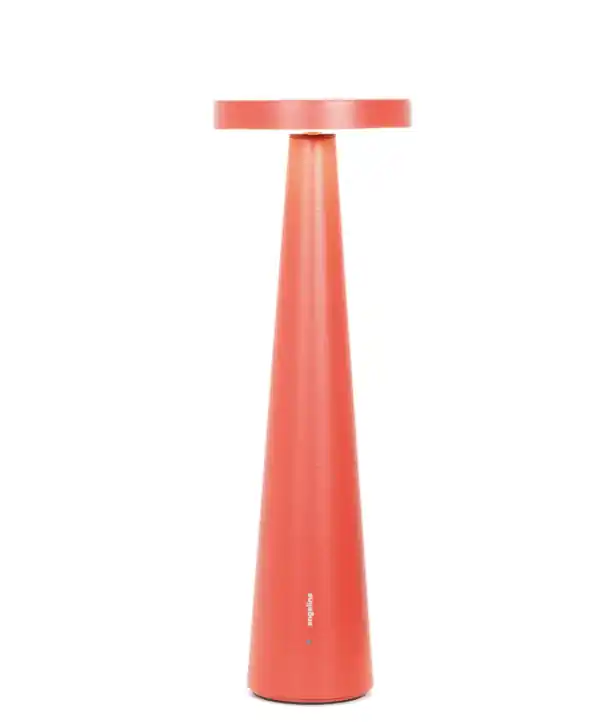 Lampada Zafferano Angelina da Tavolo rossa con LED Dimmerabile e Luce Calda Regolabile - LD1210F3 Sconto