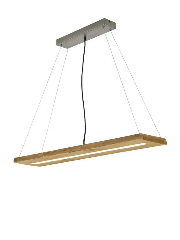 Lampadario moderno a led design legno TR070 Novità