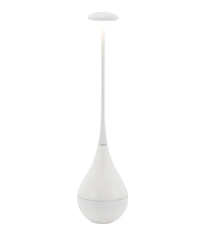 Spedizione Espresso Lampada Zafferano Dondolina da Tavolo LED Bianca Luce Calda Regolabile - LD1110B3