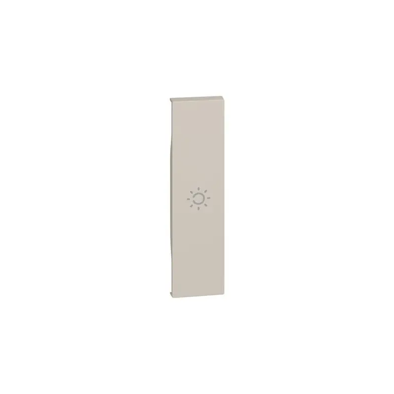 bticino living now cover con simbolo luce per comandi un modulo colore sabbia bticino km01a Compra Oggi Stesso