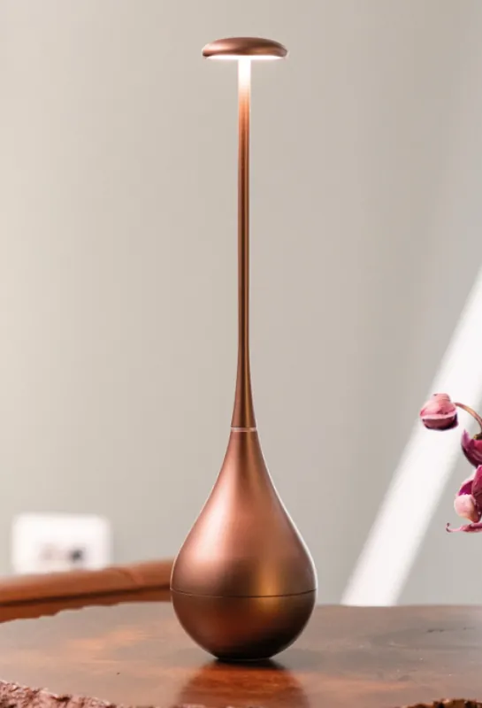 Offerta Limitata Lampada Zafferano Dondolina da Tavolo LED bronzo Luce Calda Regolabile - LD1110W3