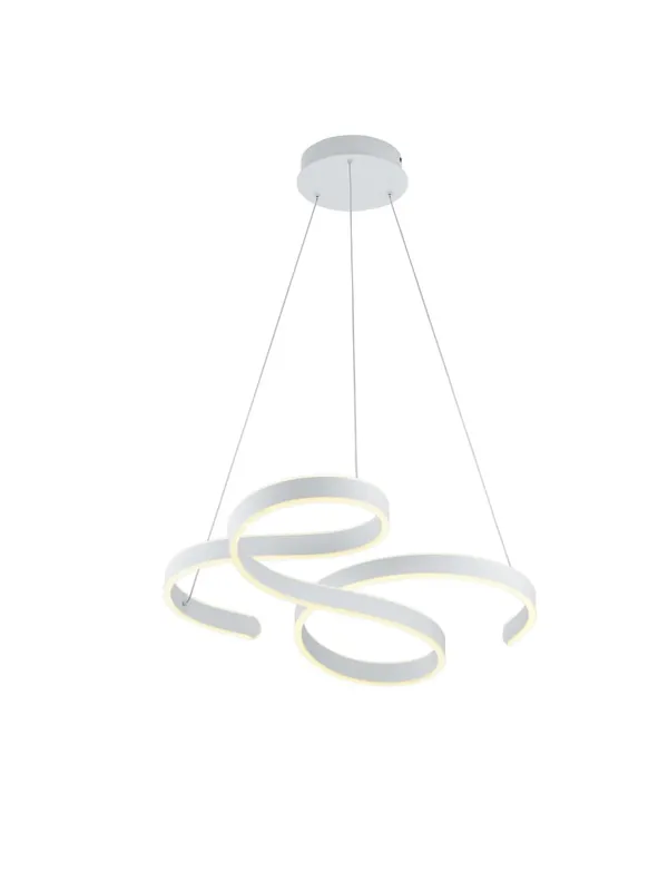 Lampadario moderno a led design bianco TR083 Prezzo Conveniente