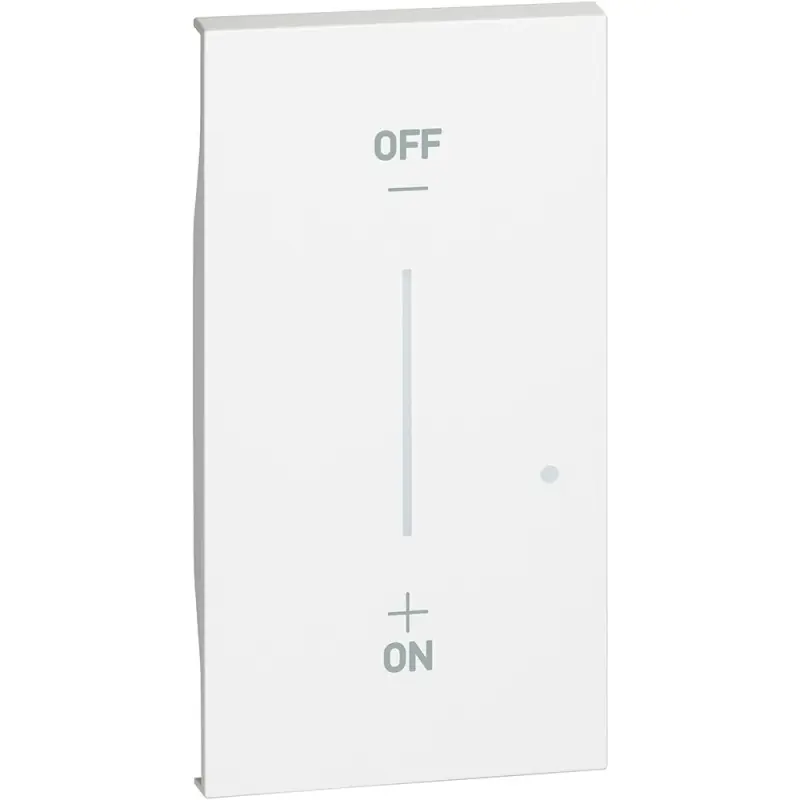 bticino living now cover per comando luci wireless colore bianco bticino kw42m2 Promozione Esclusiva