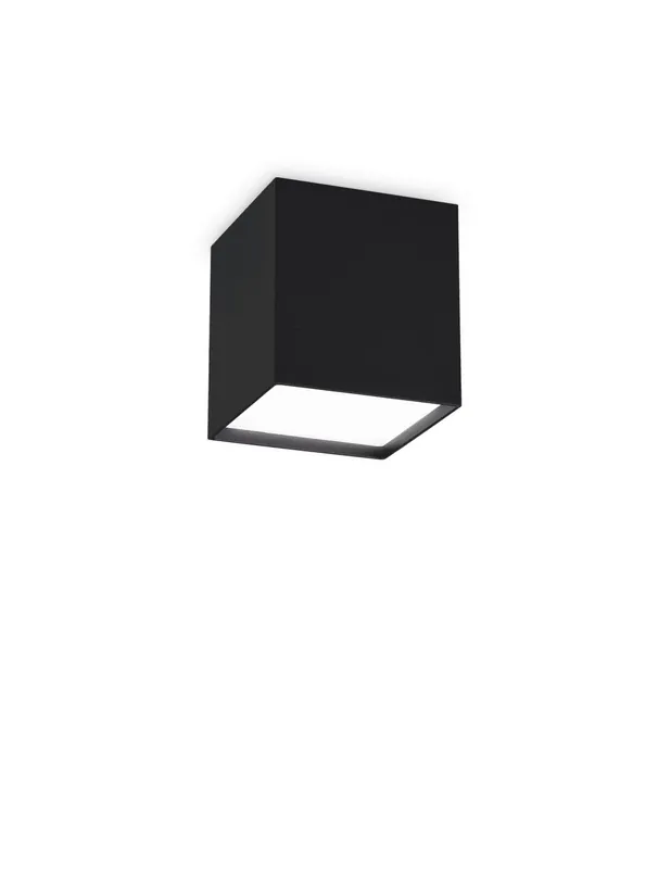 Saldi Ideal Lux Kubiko PL plafoniera led in alluminio verniciato