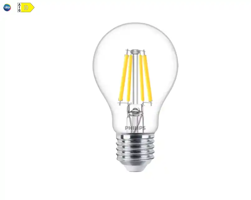 Prezzo Scontato Lampadina LED dimmerabile E27 3.4W 4000K Philips PHILED40940D vetro chiaro