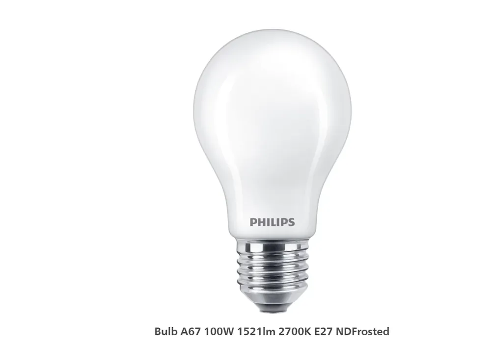 Vendita Finale Lampadina LED attacco E27 100W luce neutra PHILIPS INCALED100940D
