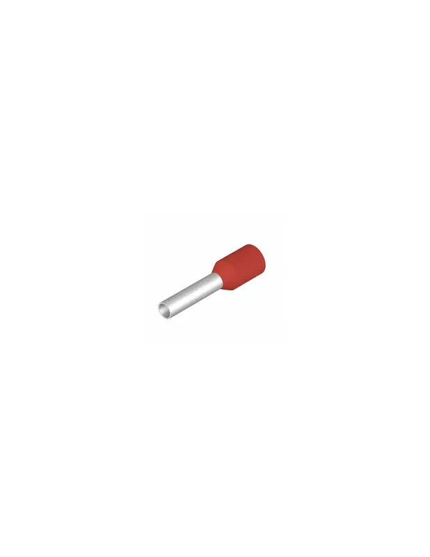 Terminali bussolotto puntalini 1,5mm 500pz colore rosso Compra Oggi Stesso