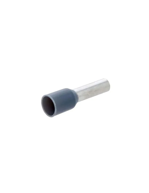Terminali bussolotto puntalini in rame preisolato 4mm 200pz Professionale