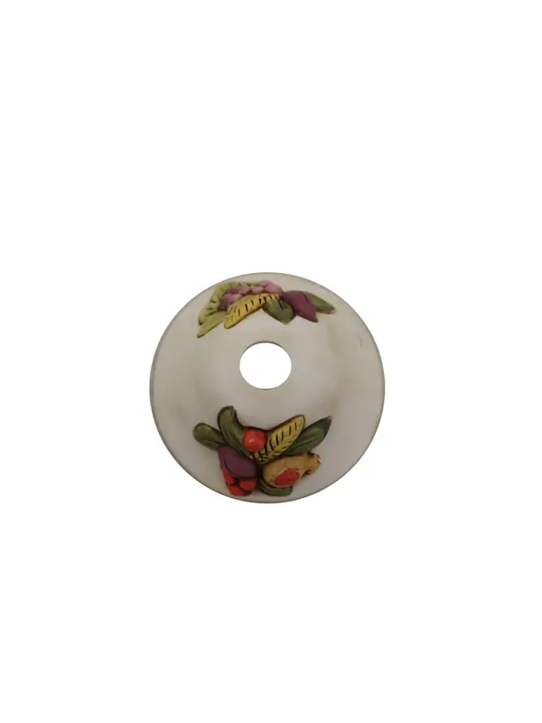 Piatto per lampadario d.18 ceramica frutta coll. Vera Promozione Esclusiva
