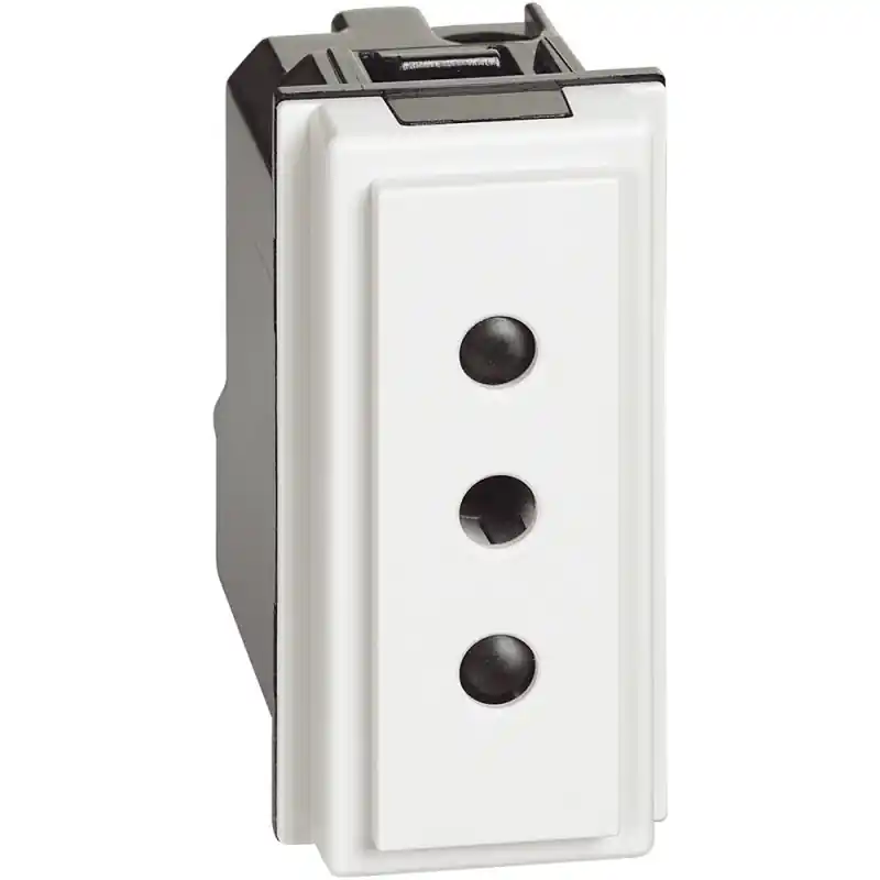 bticino living now presa 10 a 2p + t 250vac colore bianco bticino kw4113 Promozione