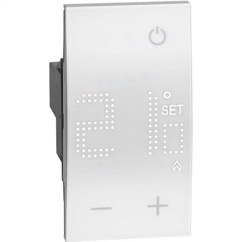 bticino living now termostato ambiente elettronico bianco 230v con display retroilluminato bticino kw4441 Prezzo Ridotto
