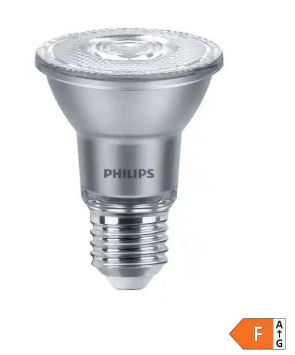 Compra Online Faretto LED 6W PHILIPS Attacco E27 Luce Naturale 4000K - LPAR205094040