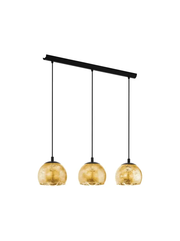 Prezzo Conveniente Lampadario moderno design oro 3 luci GL0574