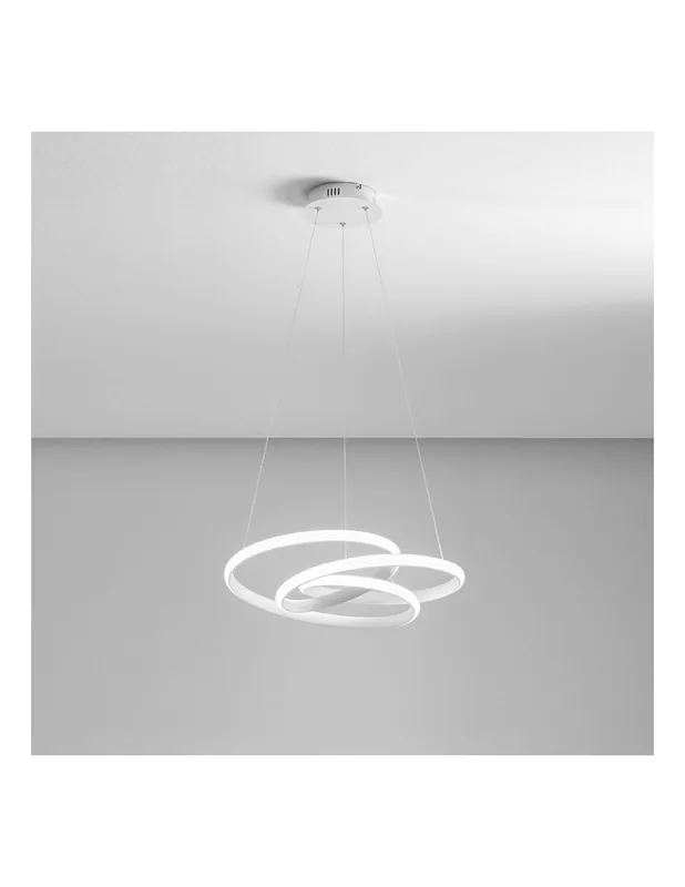 Gea Luce Diva S/G Bianco lampada a sospensione Offerta Del Giorno