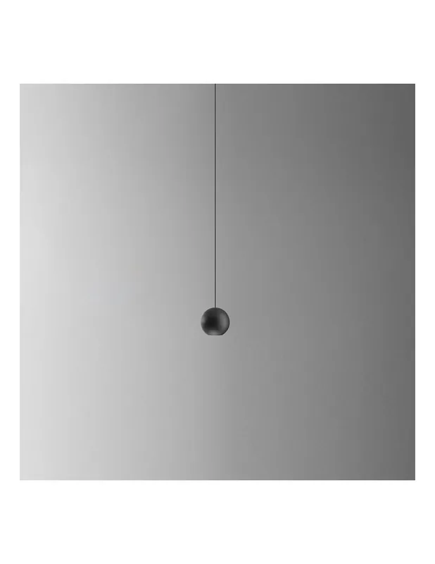 Economico Gea Luce Guya S/1 Nero lampada a sospensione