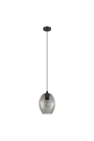 A Buon Prezzo Lampadario moderno design fumè 1 luce GL0582