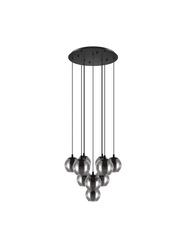 Lampadario moderno design fumè 10 luci GL0583 Direttamente Dal Produttore