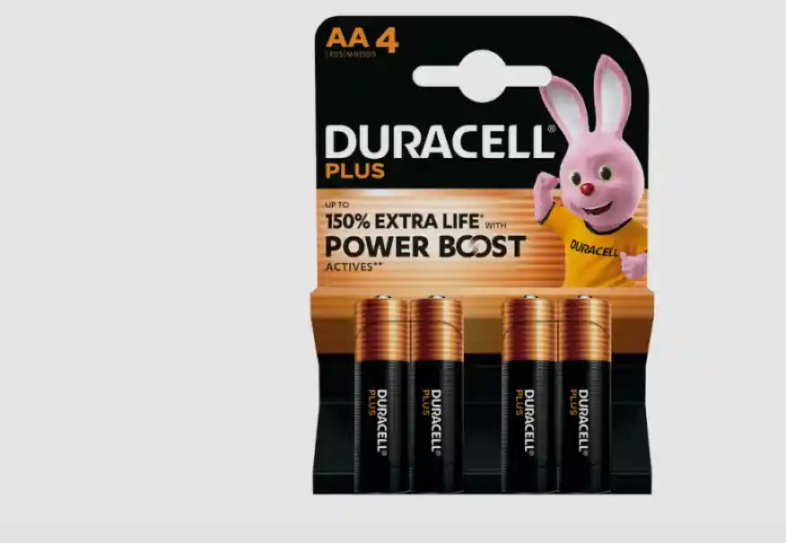 Batterie alcaline stilo AA 1,5V confezione 4 pezzi Duracell MN1500POWER Ordina Subito