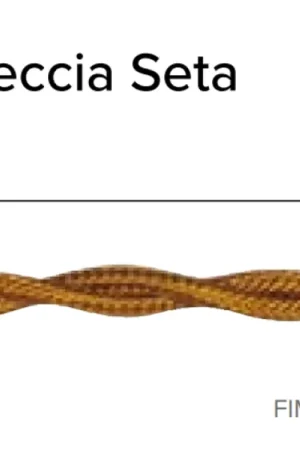 Cavo treccia seta bronzo 10 m Gambarelli - 34607 Vendita Finale