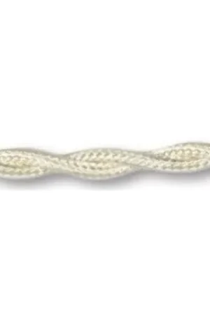 Cavo Elettrico Gambarelli Trecciato avorio 3x1 mm² 10 metri - 34108 Nuovo Arrivo