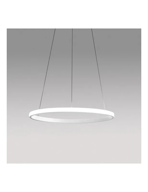 Ultime Pezzi Gea Luce Iole S/1 Bianco lampada a sospensione