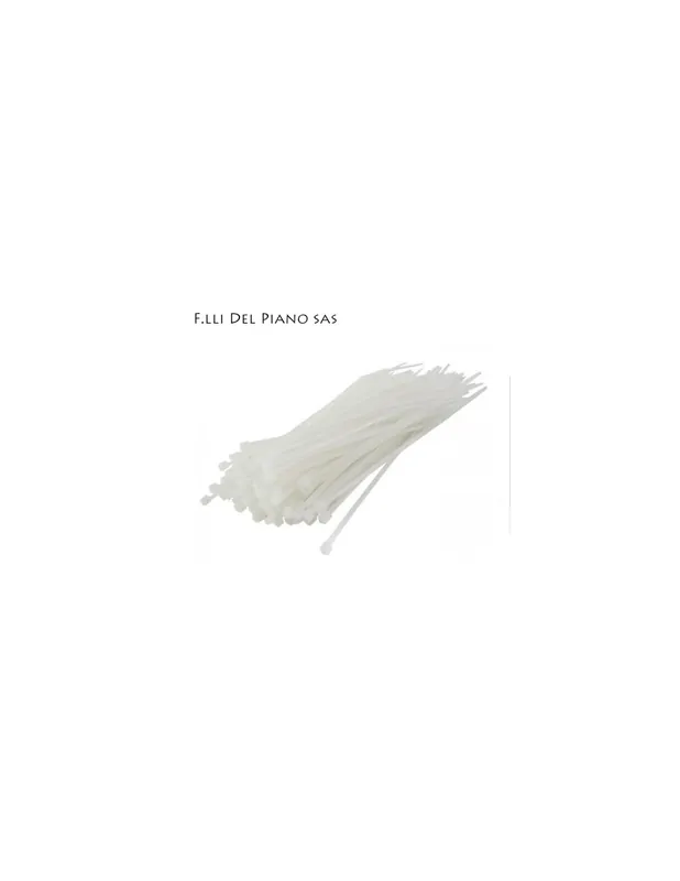 Fascetta nylon autobloccanti 2,5x200 100pz bianco 20025bic Prezzo Conveniente