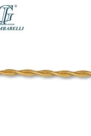 Cavo Elettrico Gambarelli Trecciato oro 3x0,75 mm² 10 metri - 34507 Occasione