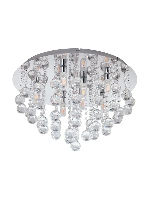 Plafoniera moderna a led design cristallo GL0537 Promo Stagionale