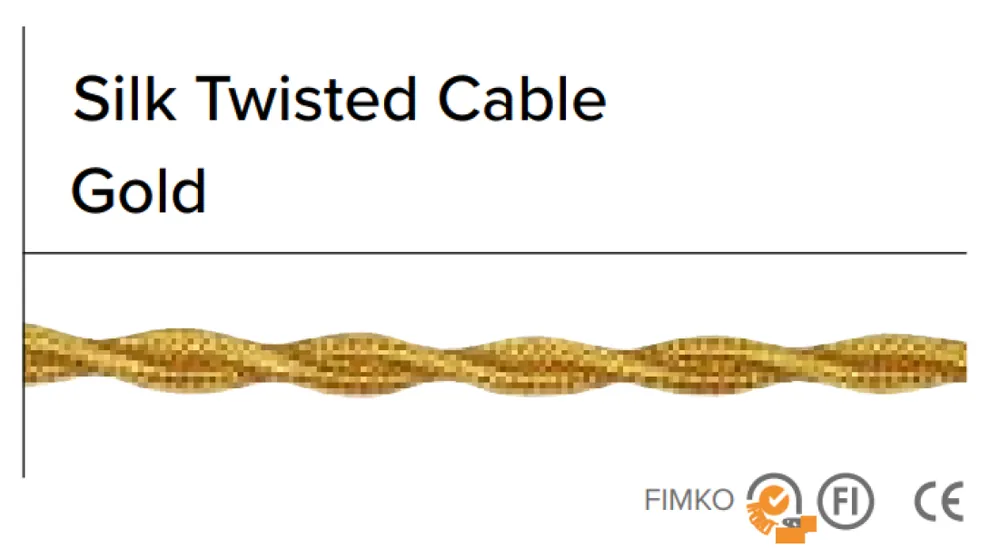 Ultima Occasione Cavo treccia Colore Oro Ø3x1 10 m Gambarelli - 34508