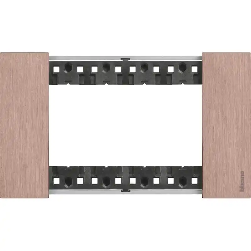 Affare bticino living now placca rame quattro posti zama bticino ka4804zm